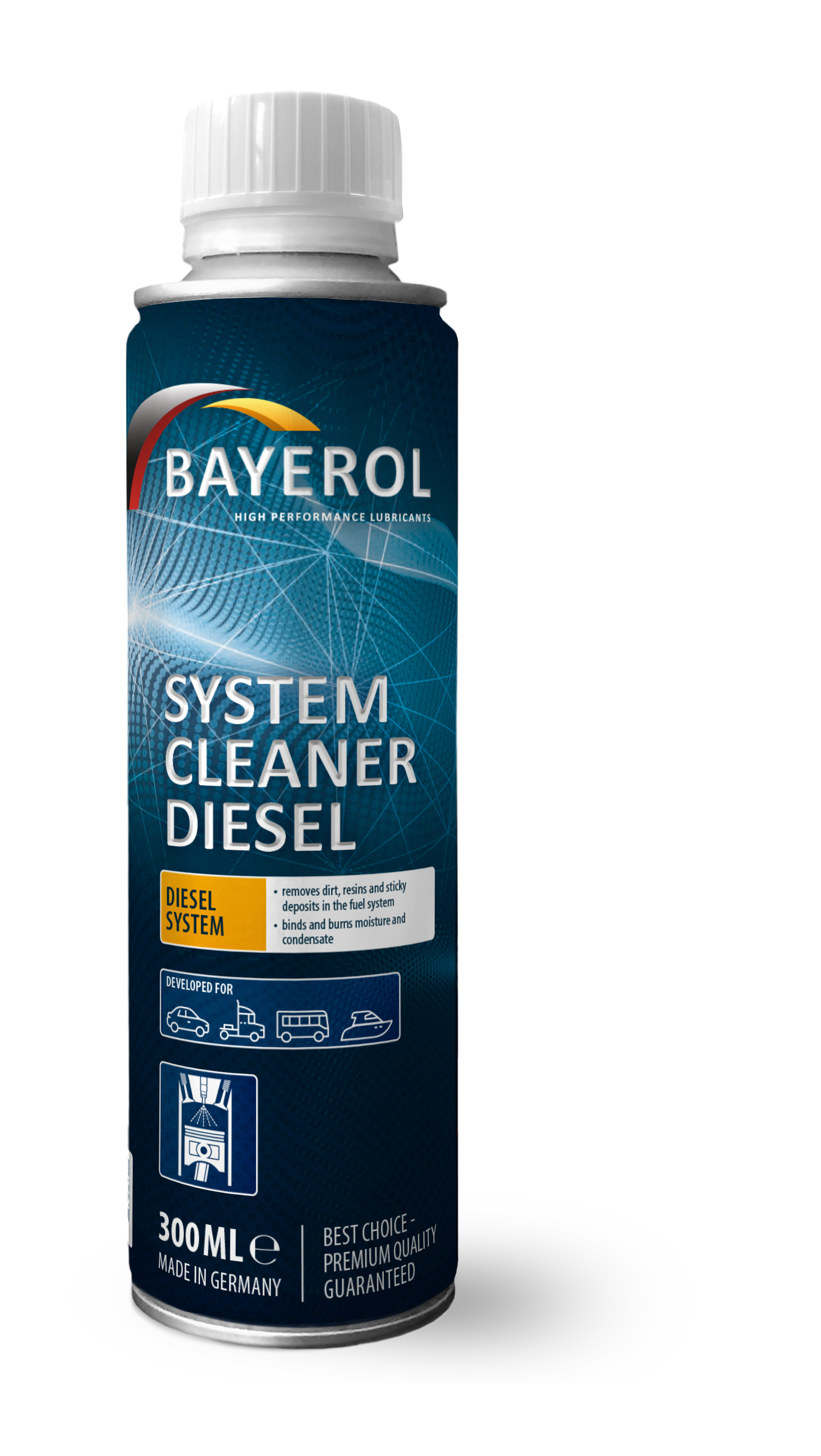 2x 300ml BAYEROL DIESEL SYSTEM CLEANER - Hergestellt in Deutschland
