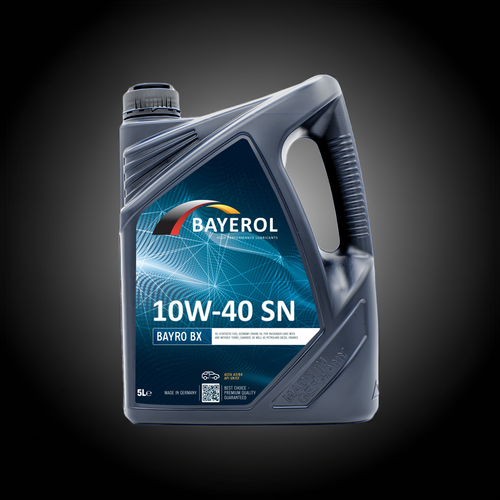 BAYEROL BX 10W-40 SN Teilsynthetisches Motorenöl, 208L, Hergestellt in Deutschland